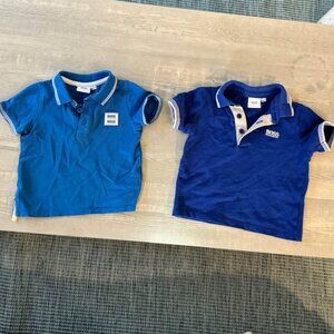 A set of (2) Hugo Boss 12 month old, 18 month old boy Polo shirt | Kids Designer